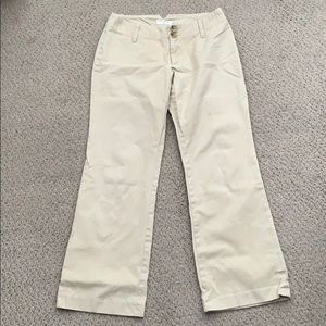 Banana Republic petite khaki jeans
